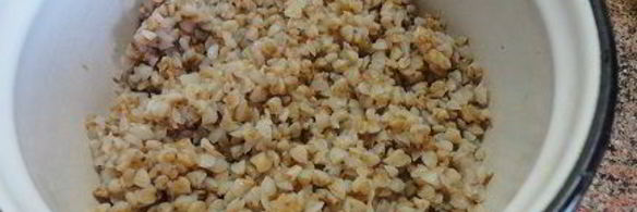 постные пирожки с гречкой и грибами