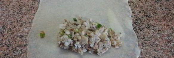 постные пирожки с гречкой и грибами