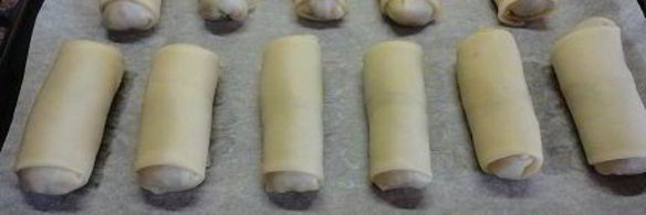 постные пирожки с гречкой и грибами