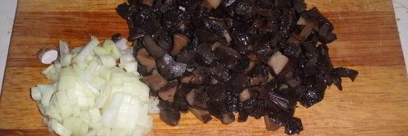 постные пирожки с рисом и грибами