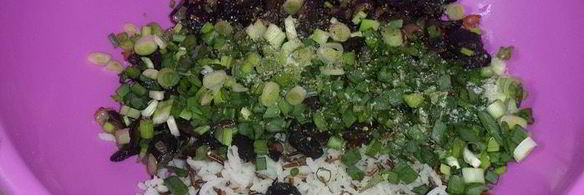 постные пирожки с рисом и грибами