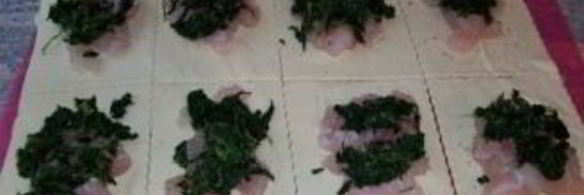 слоеные пирожки с рыбой