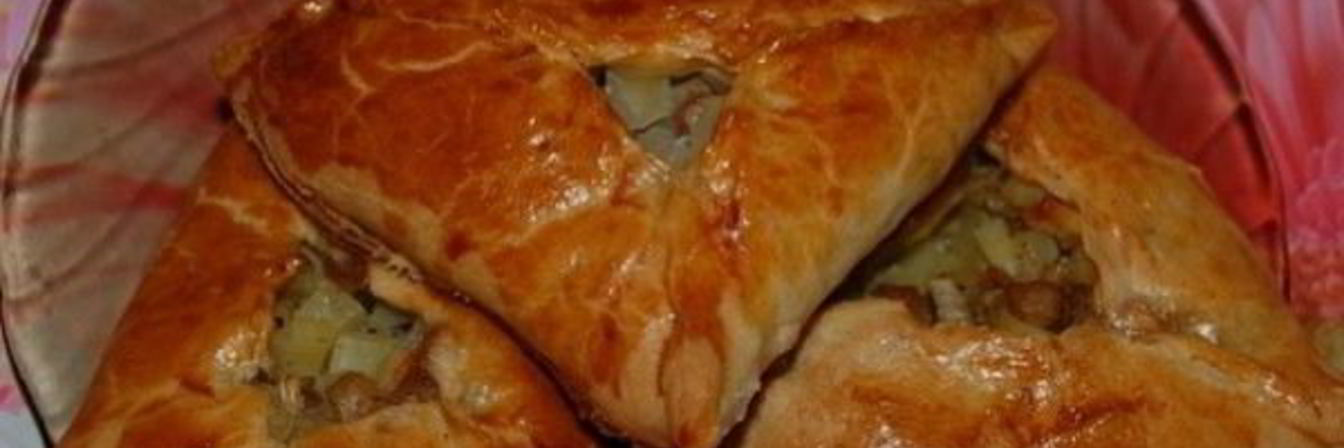 Татарские пирожки с мясом