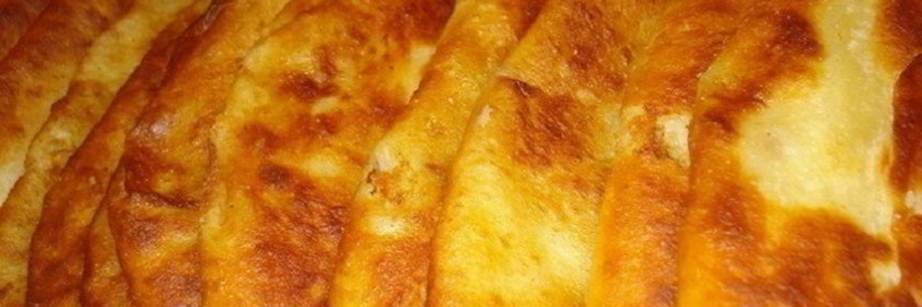 Тонкие пирожки с картошкой