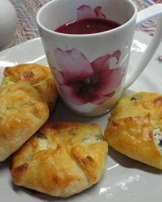 Творожные пирожки с творогом