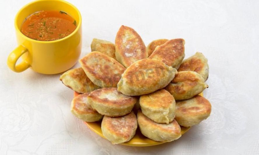 Рецепт жареных пирожков с картошкой без дрожжей