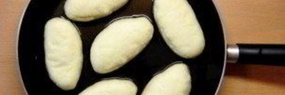 жареные пирожки с картошкой