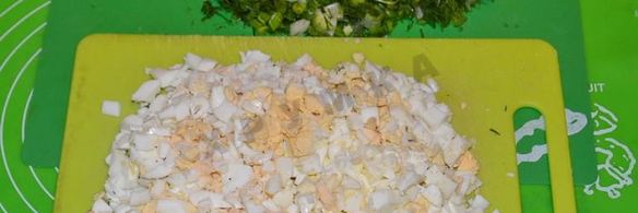 жареные пирожки с луком и яйцом на кефире