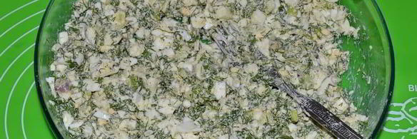 жареные пирожки с луком и яйцом на кефире