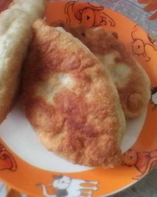 Жареные пирожки с рыбой