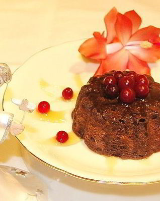 Ангельское пирожное-пудинг