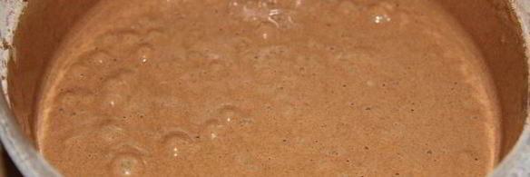 бананово-шоколадное пирожное день и ночь