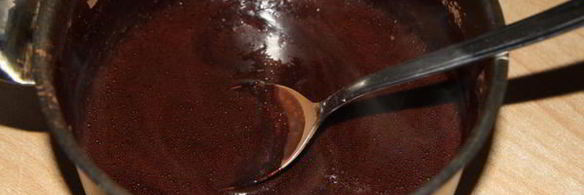 бананово-шоколадное пирожное день и ночь