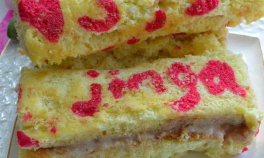 Рецепт бисквитного пирожного джинга с мороженым