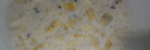 брауни с бананом