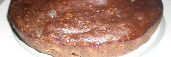 брауни с бананом