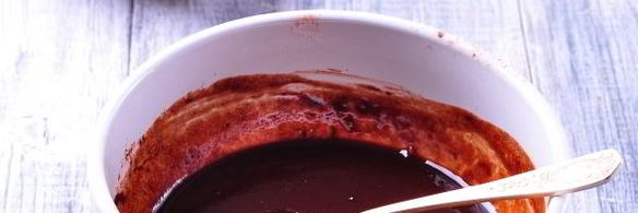 брауни с клюквой и какао