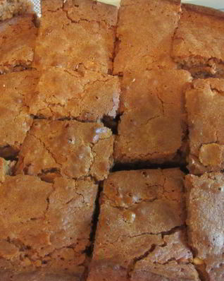 Брауни с орехами