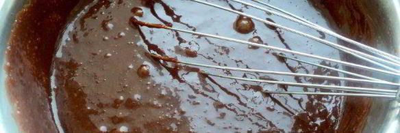 брауни с сырно-черничной прослойкой