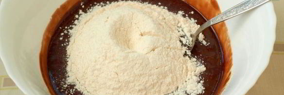 брауни с творогом и клубникой