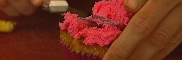 лавандовые пирожные