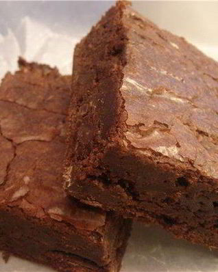 Легкие шоколадные брауни