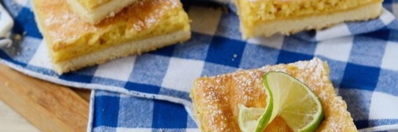 Лимонные пирожные