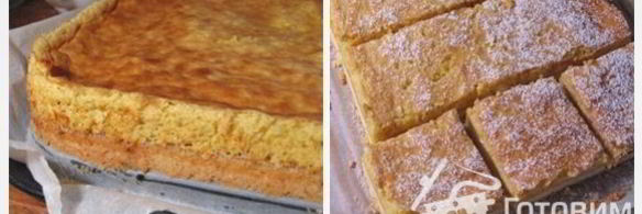 лимонные пирожные