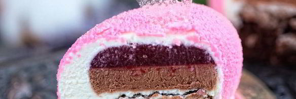 муссовое пирожное зимняя вишня