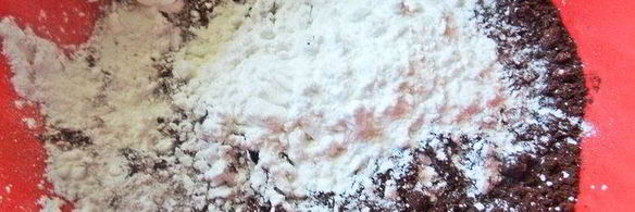 овсяные пирожные с шоколадной прослойкой