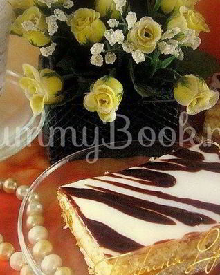 Песочное пирожное с глазурью