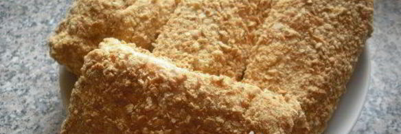 пирожное из слоенного теста