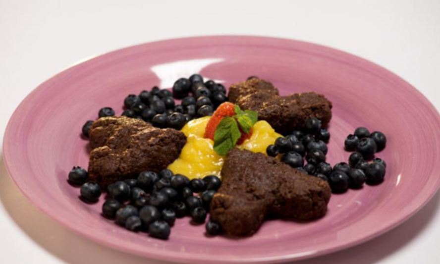 Рецепт пирожного картошка с лимонным кремом