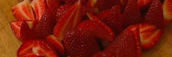 пирожное клубничный наполеон