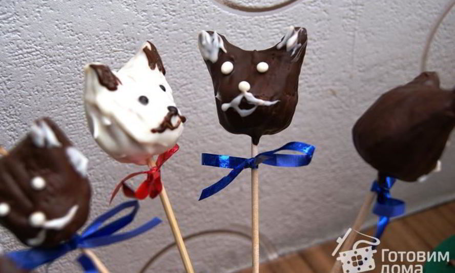 Рецепт пирожного на палочках cake-pops