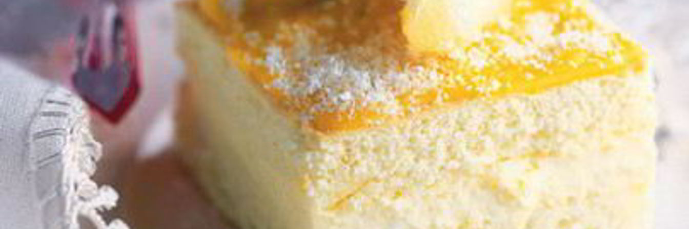 Пирожное с лимоном