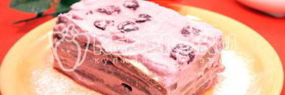 пирожное с вишней