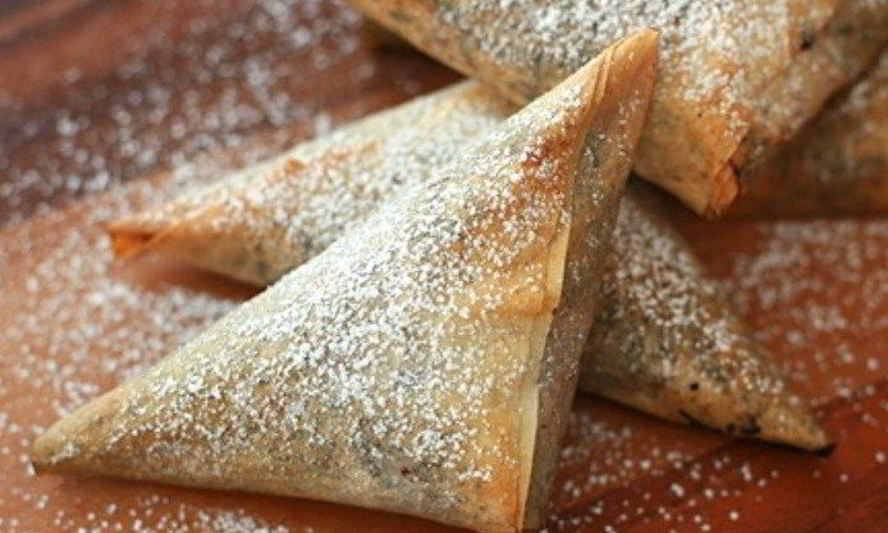 Рецепт пирожного со сливочным сыром и сухофруктами