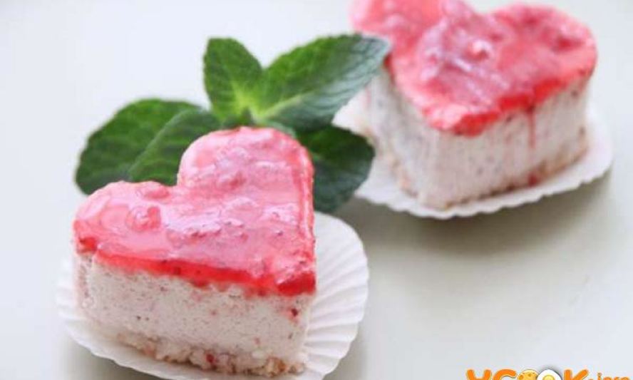 Рецепт пирожного суфле сердце