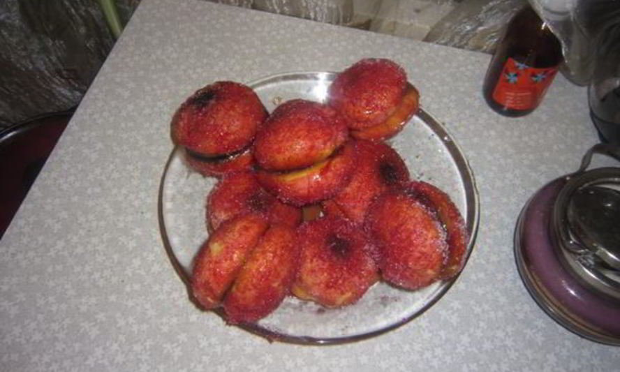 Рецепт пирожных персиков