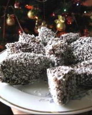 Пирожные с кокосовой стружкой