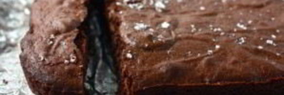 шоколадные пирожные с солью