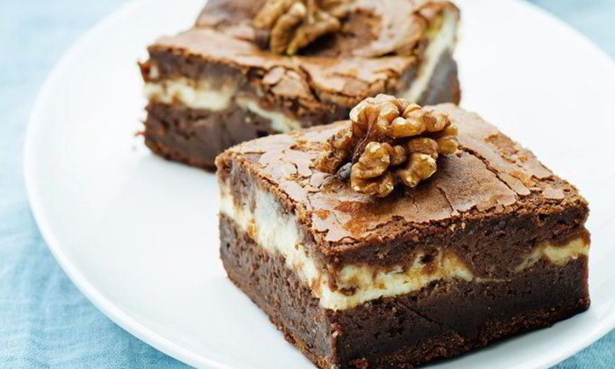 Рецепт соленых ореховых брауни