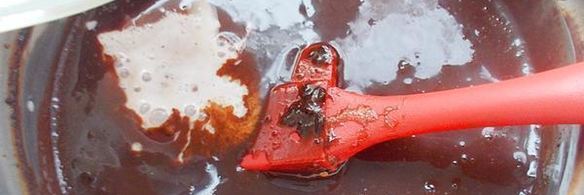 свекольно-шоколадные пирожные