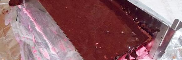 свекольно-шоколадные пирожные