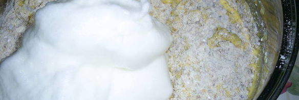 трижды миндальное пирожное