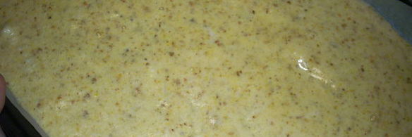 трижды миндальное пирожное