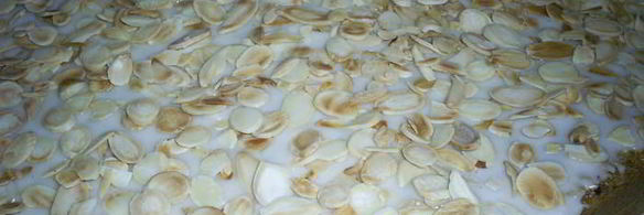 трижды миндальное пирожное