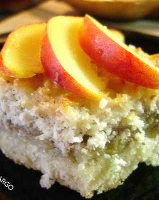 Творожно-кокосовые пирожные