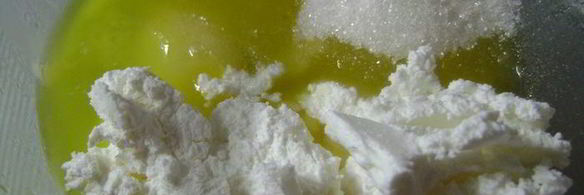 творожно-кокосовые пирожные